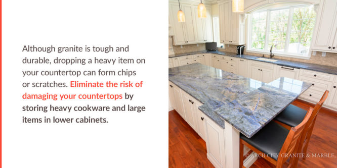 Granite countertop