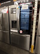 Refrigerators with see-thru doors