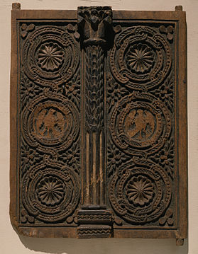 Coptic door, Egypt, 5th century