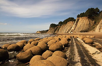 Bowling Ball Beach, south of Pt. Arena, CA