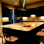 Typhoon Bordeaux granite kitchen