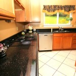 Black Galaxy granite countertops