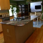 Crema Boredeaux granite countertops