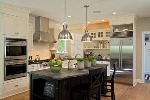 Gray Soapstone Kitchen