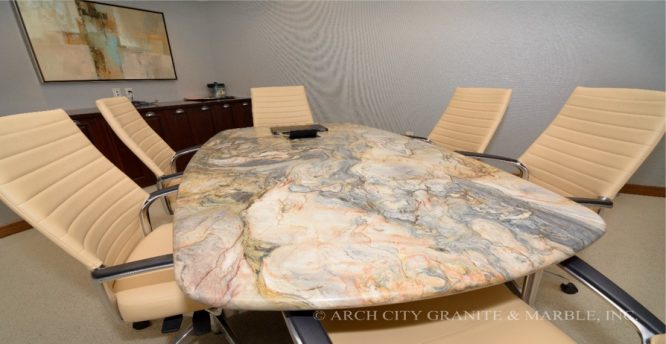 Quartz Conference Room Table