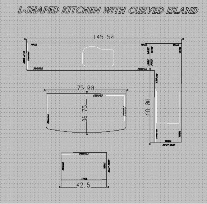 measuring kitchen countertops